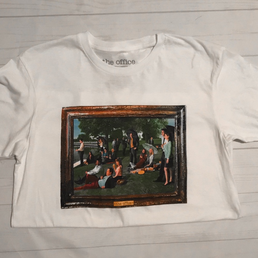 The Office Cast as Suerat Painting Tee